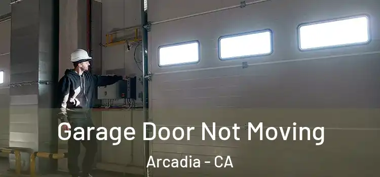  Garage Door Not Moving Arcadia - CA