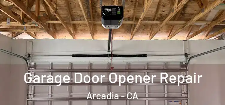  Garage Door Opener Repair Arcadia - CA