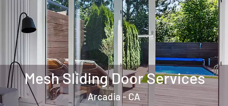 Mesh Sliding Door Services Arcadia - CA