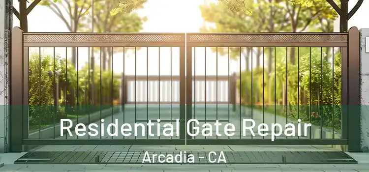 Residential Gate Repair Arcadia - CA